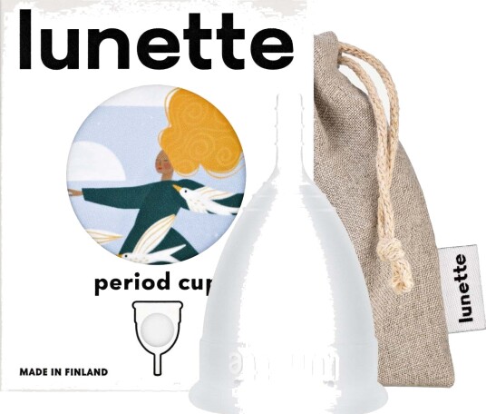 Lunette Menstrual Cup Model 2 Clear Lunette Menstrual Cup Model 2 Clear