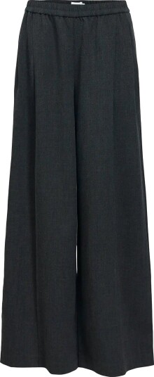 Object Objcanto Mw Loose Pants 146 - DARK GREY MELANGE - 40