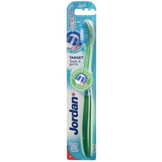 Jordan Target Teeth & Gum Tannbørste Myk