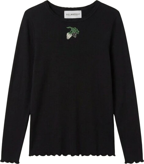 Helmstedt Andrea Longsleeve T Shirt   BLACK BEAUTY   XS