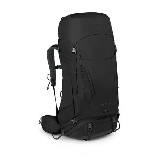 Osprey Kestrel 58 Black Osprey Kestrel 58 Black