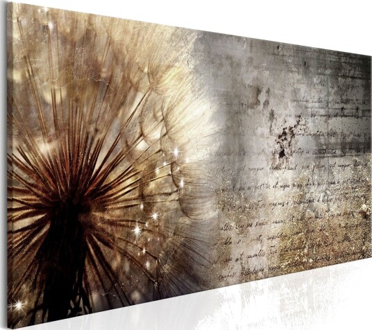 Bilde Dandelion On Concrete 135x45 Artgeist sp. z o. o.