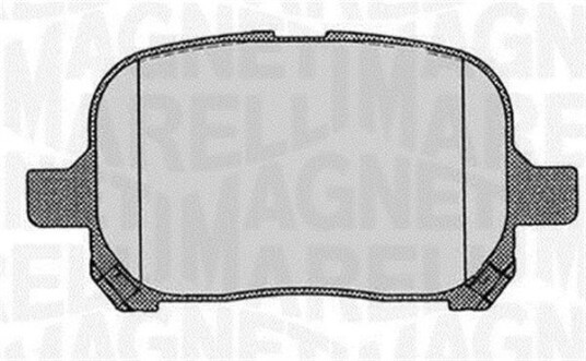 Bremseklosser MAGNETI MARELLI 363916060597