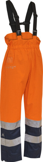 Elka Securetech Multinorm Kjeledress - Hi-Viz Oransje/Marine - XL