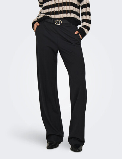 ONLY Onlpoptrash Mw Straight Pnt Noos - Black - XL x 30