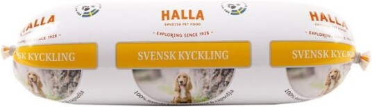 Halla Pet Food Halla Steamed Svensk Kylling 650 G