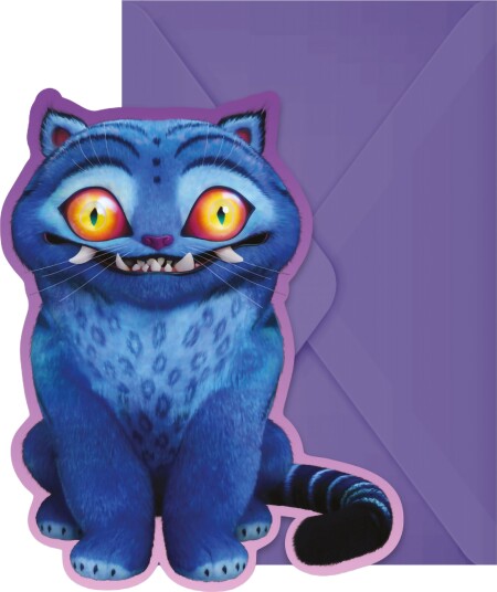 Globos Europe Invitasjonskort K-pop Demon Hunters™ 6-pakning 98648