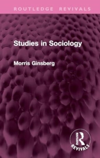 Studies in Sociology Studies in Sociology