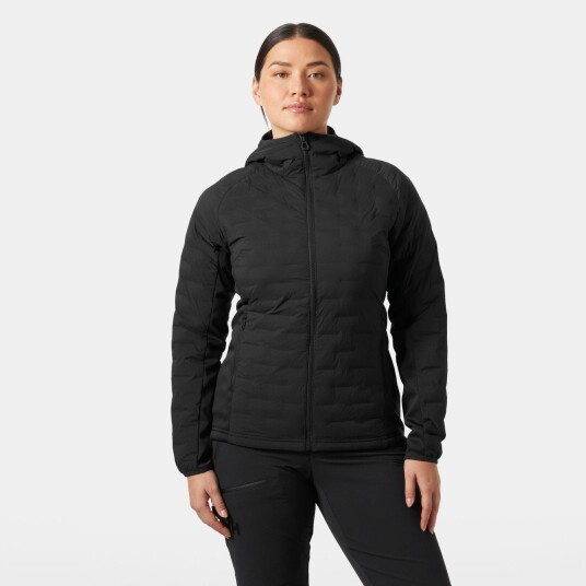 Helly Hansen Hp Hooded Stretch Insulator Dame Grå Xs