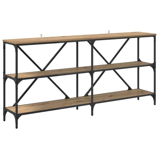 Konsollbord Artisan Eik 160 x 30 x 75 cm Konstruert tre
