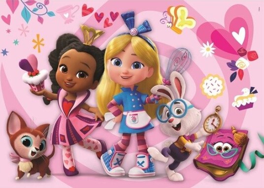 Clementoni Puzzle Super Alice"s Wonderland Bakery Disney 104 pieces 2D Puslespill