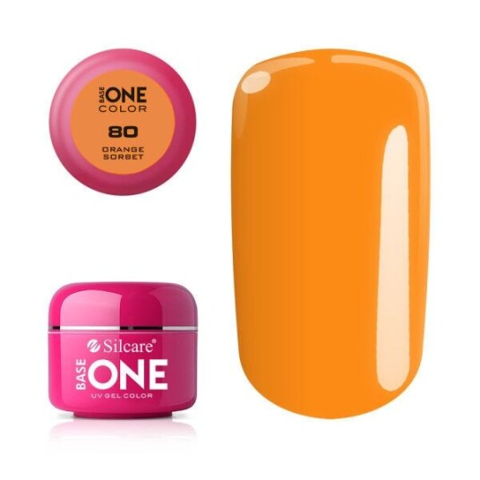 Base One Color Orange sorbet 5g UV-gel Base One Color Orange sorbet 5g UV-gel
