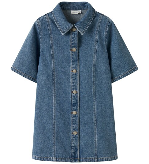 Name It Kjole NkfGianna Medium+ Blue Denim Name It 8 Är 128 Kjole BlÄ Name It Kjole NkfGianna Medium+ Blue Denim Name It 8 Är 128 Kjole BlÄ