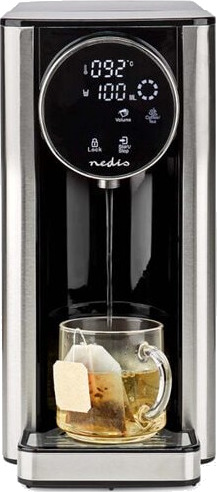 Nedis 2,7L Varmtvannstank 2600W i Aluminium/Svart