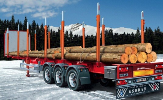 Italeri 1/24 Timber Trailer