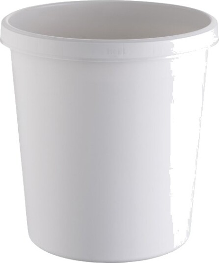Helit H6105882 18 L Rund Plast Grå 31,5 Cm 335 Mm