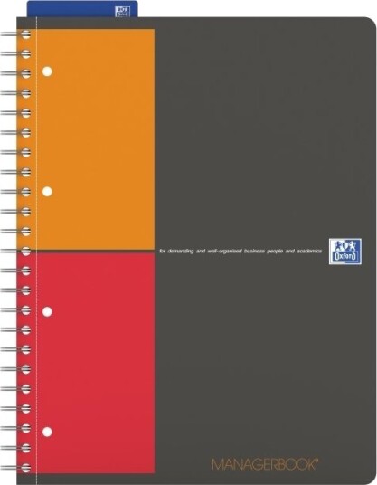 Oxford International Managerbook A4+ Projektlinjering