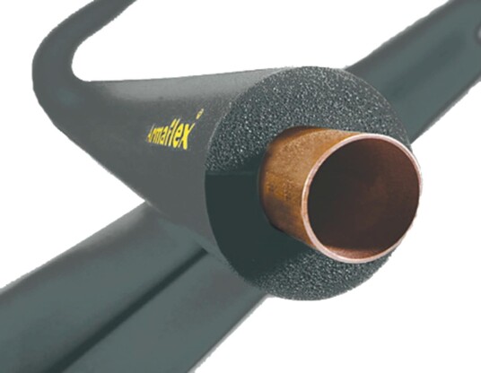 Armacell Armaflex AF-1-035 Rørisolasjon 2 m lang, 9 mm isolasjonstykkelse, Installasjon