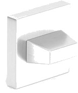 Metal Bud Knob WC Matt Nikkel