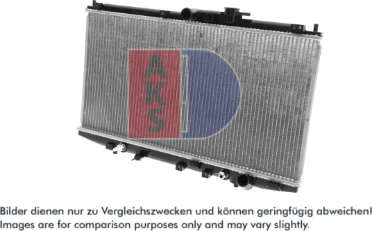 Kondensator, klimaanlegg AKS DASIS 102027N Kondensator, klimaanlegg AKS DASIS 102027N