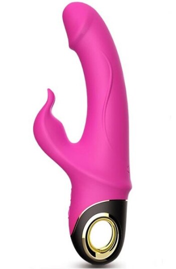 Meteror Vibrator Rabbit Rotator Dildo 22,5 cm Meteror Vibrator Rabbit Rotator Dildo 22,5 cm