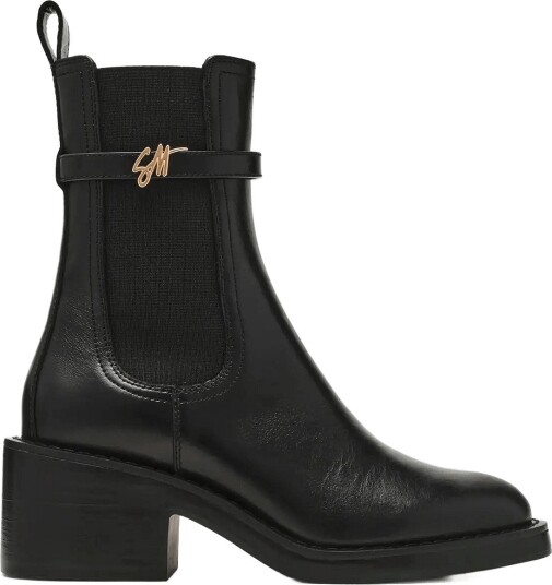 Steve Madden Charity Sm   BLACK LEATHER   40