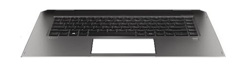 Hp - Erstatningstastatur For Bærbar Pc - Med Clickpad - Bakbelysning - Fransk - Med Toppdeksel - For Zbook Studio X360 G5 Mobile Workstation