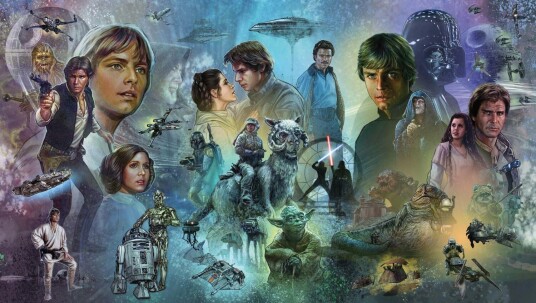 RoomMates Wallstickers Star Wars Original