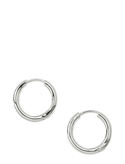 SYSTER P Beloved Fat Small Hoops Silver |Silver |One Size