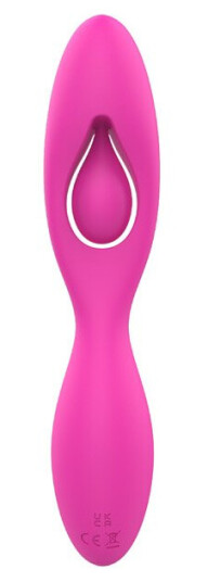 Pink Bendable G-Spot & Clitoris Vibrator