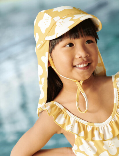 Liewood Cecilia Swim Hat Yellow 9/12M