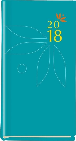Kalender 75X130 Bok Kolibri, Ukentlig, Marine (T-320F-05)