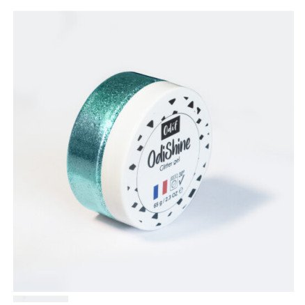 OdiShine Glitter Gel 65 g turkis OdiShine Glitter Gel 65 g turkis