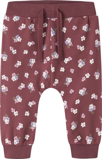 Name It Leggings NbfVandora Wild Ginger/Floral Name It 56 Leggings Bordeaux Lilla