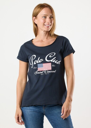 Saint Vincent Antonia Tee W Navy 2xl T Shirts Saint Vincent Antonia Tee W Navy 2xl T Shirts