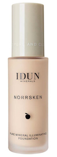 Idun Minerals Norrsken Flytende Mineralfoundation Saga 30 ml - Vegansk