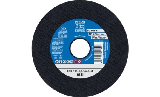 Pferd Eht 115-2,4 Sg Alu, Ikke-Jernholdig Metall, Aluminium, Pferd, 2,22 Cm, 11,5 Cm, 13300 Rpm, 25 Stykker Pferd Eht 115-2,4 Sg Alu, Ikke-Jernholdig Metall, Aluminium, Pferd, 2,22 Cm, 11,5 Cm, 13300 Rpm, 25 Stykker