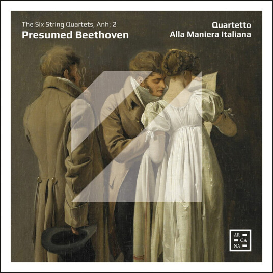 Quartetto Alla Maniera Italiana The Six String Quartets, Anh. 2 Presumed Beethoven CD