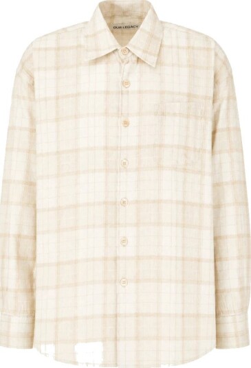 Our Legacy Herre Skjorter Beige M, Our Legacy Herre Skjorter Beige M,