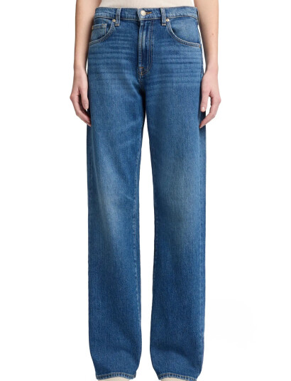 7 For All Mankind Tess Trouser Explorer   Blue   26 x 34