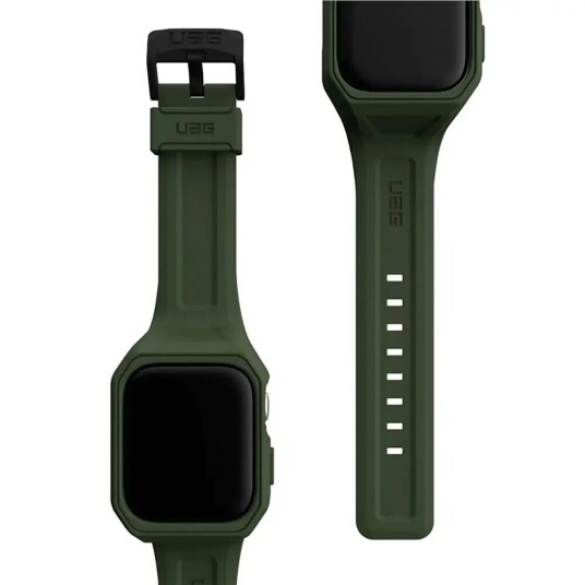 Apple Watch (42/44/SE/45/49 mm) UAG Scout+ Deksel & Stropp - Olive