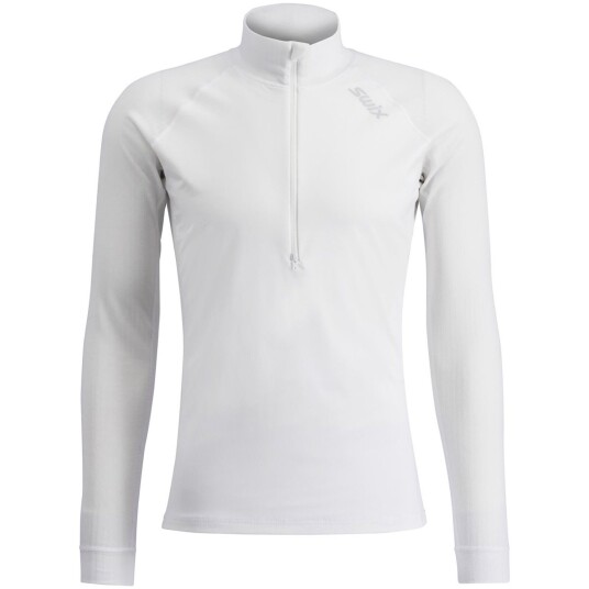 Swix Men's Racex Classic Wind Half Zip Bright White L