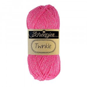 Scheepjes Twinkle Garn Glimmer 934 Pink