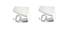 Wittenberg Antennen LAT 2000 Duo Set Retningsbestemt antenne GSM, UMTS, LTE, WLAN