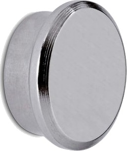Maul 6170396 Rund Neodym Sølv Gloss 2,2 Cm 9 Mm