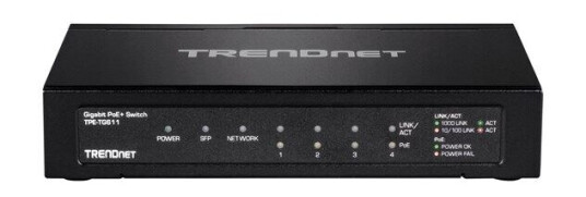 TRENDnet TPE TG611 6-Port Gigabit PoE+ Switch (0710931161670) TRENDnet TPE TG611 6-Port Gigabit PoE+ Switch (0710931161670)