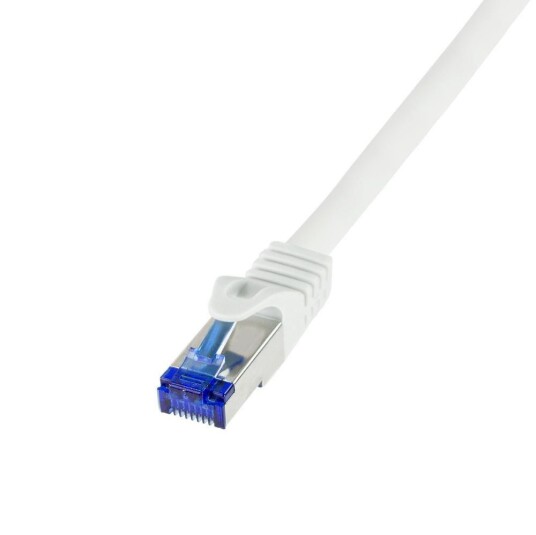 LogiLink Patchkabel Ultraflex, Cat.6A, S/FTP, weiß, 30 m