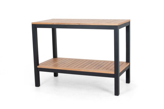 Selected Exclusive Twin arbeidsbenk Svart/teak Svart