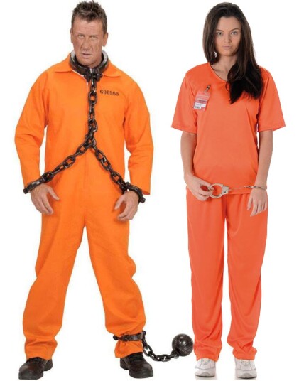 Joker Parkostyme Orange is The New Black Inspirert Fangekostymer Joker Parkostyme Orange is The New Black Inspirert Fangekostymer