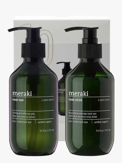 Meraki Cotton Haze Simple hand care gaveeske Grønn ONE SIZE